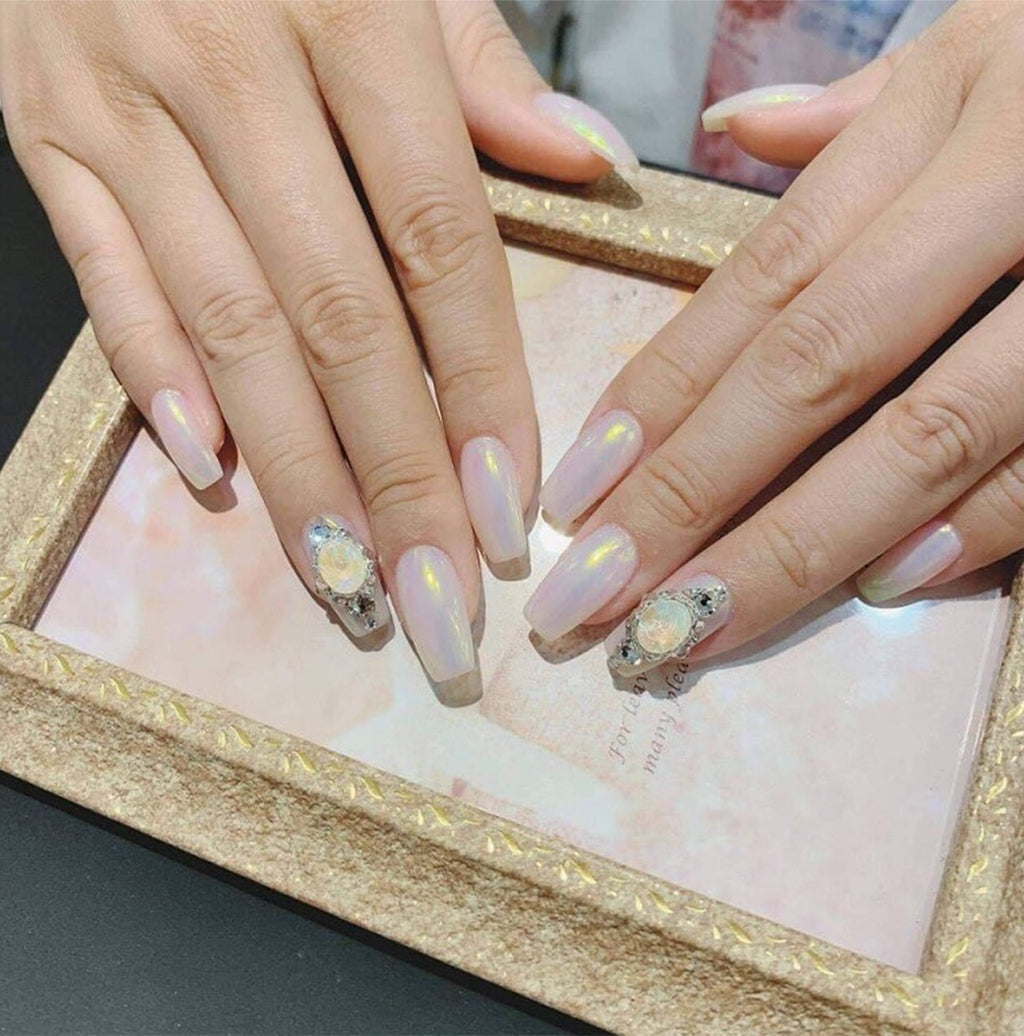 Vegan Pearl 3D Nails 2025: Shine Naturally