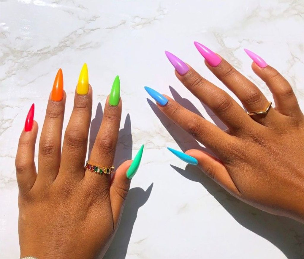 Pride Nails That Shine Simply