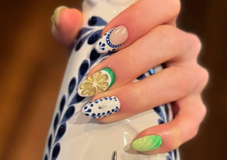 Simple and Attractive Nails That Were Made for Patio Drinks