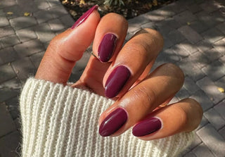 berry nails ideas