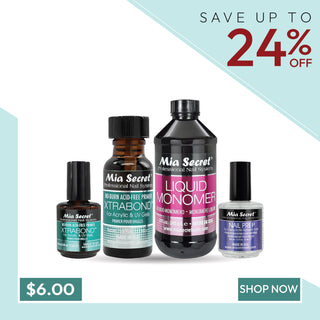 Mia Secret Liquid Monomer Ema & Nail Preps