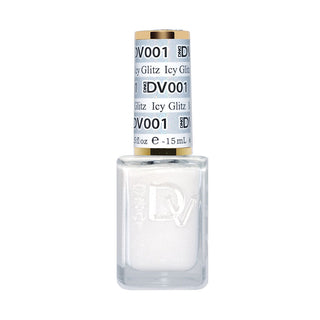 DND DIVA Nail Lacquer - 001 Icy Glitz