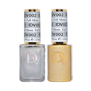 DND DV 002 Full Moon - DND Diva Gel Polish & Matching Nail Lacquer Duo Set