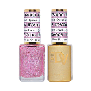 DND DV 008 - DND Diva Gel Polish & Matching Nail Lacquer Duo Set