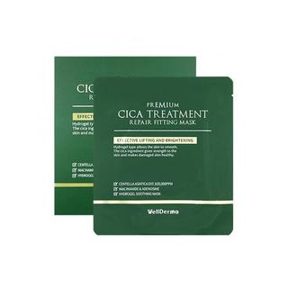 WellDerma Premium Cica Treatment Repair Fitting Mask