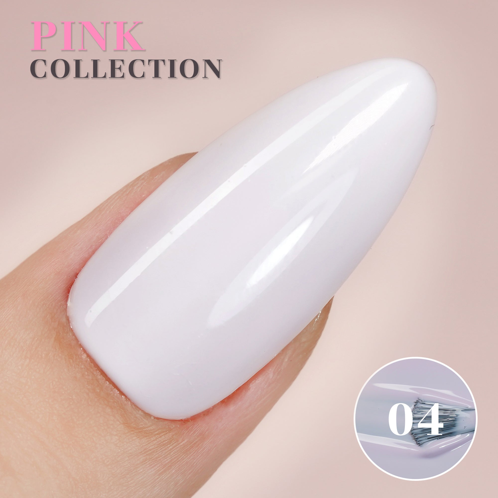LAVIS P04 - Gel Polish 0.5oz - Pink Collection