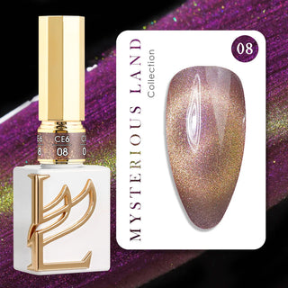 LAVIS Cat Eyes CE6 (Ver1) - 08 - Gel Polish 0.5 oz - Mysterious Land Collection