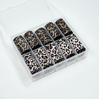 Nail Transfer Foil - Leopard & Cheetah Print - M341
