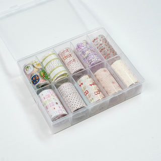 Nail Transfer Foil 1 - Spring Flower & Pattern - M364