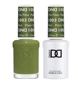 DND Gel Nail Polish Duo - 1003 Peace In The Pines