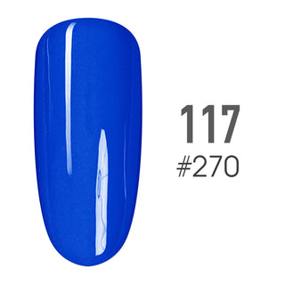 SNS Pro Gel Nail Polish Duo - 117 #270- DEEP BLUE UTILA