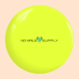 DND DV 124 Canary Crush - DND Diva Gel Polish & Matching Nail Lacquer Duo Set