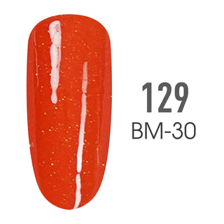 SNS Pro Gel Nail Polish Duo - 129 BM-30- DOUBLE ROSE