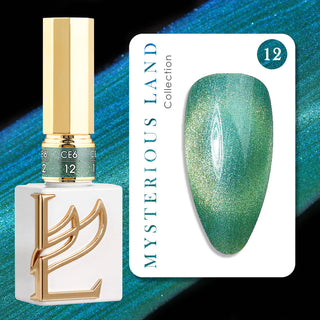 LAVIS Cat Eyes CE6 - Set 12 (Ver1) - Gel Polish 0.5 oz - Mysterious Land Collection