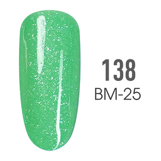SNS Pro Gel Nail Polish Duo - 138 BM-25- JADE VINE