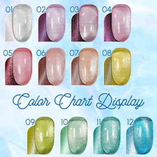 LAVIS Cat Eyes CE6 - 12 (Ver2)- Gel Polish 0.5 oz - Prism Pop Collection