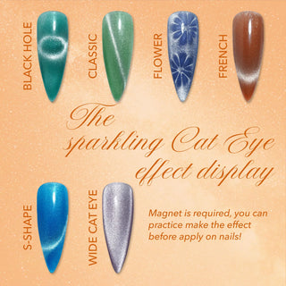LAVIS Cat Eye CE10 (Ver1) - Gel Polish 0.5 oz - Cotton Candy Collection