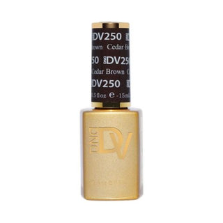 DND DIVA Gel Polish - 250 Cedar Brown