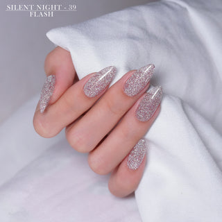 LAVIS Reflective R05 - Set 12 Colors - Gel Polish 0.5 oz - Silent Night Reflective Collection