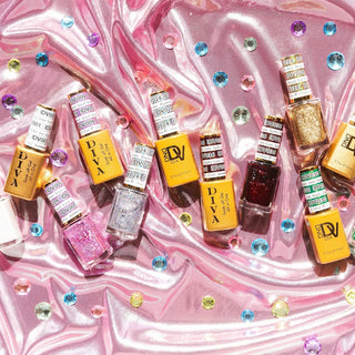 DND DV Part 1 - DND Diva Gel Polish & Matching Nail Lacquer Duo Set