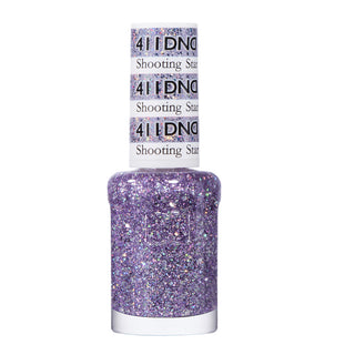 DND Gel Nail Polish Duo - 411 Glitter Colors - Shooting Star