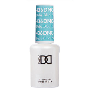 DND Gel Nail Polish Duo - 436 Blue Colors - Baby Blue