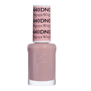 DND Gel Nail Polish Duo - 440 Brown Colors - Papaya Whip