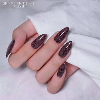 LAVIS Reflective R05 - Set 12 Colors - Gel Polish 0.5 oz - Silent Night Reflective Collection