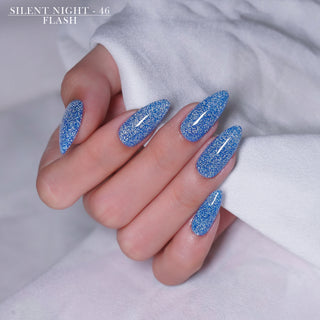 LAVIS Reflective R05 - Set 12 Colors - Gel Polish 0.5 oz - Silent Night Reflective Collection