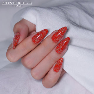 LAVIS Reflective R05 - Set 12 Colors - Gel Polish 0.5 oz - Silent Night Reflective Collection