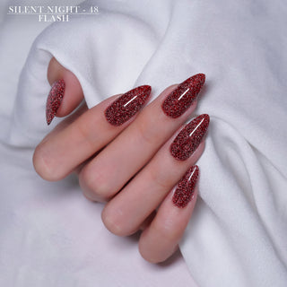 LAVIS Reflective R05 - Set 12 Colors - Gel Polish 0.5 oz - Silent Night Reflective Collection