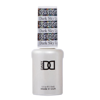DND Gel Nail Polish Duo - 525 Glitter Colors - Dark Sky Lignt