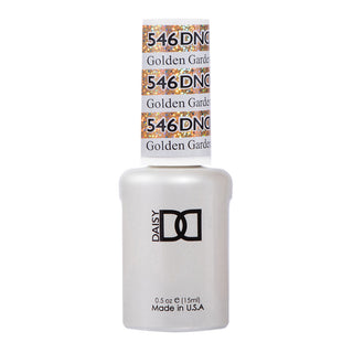 DND Gel Nail Polish Duo - 546 Gold Colors - Golden Gardens, WA