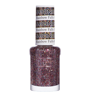 DND Gel Nail Polish Duo - 549 Glitter Colors - Rainbow Falls, HI