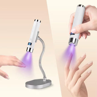 12W Portable UV Gel Nail Dryer Lamp LED - White