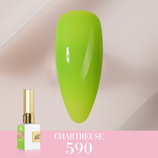LDS Color Craze Collection - 590 Chartreuse - Gel Polish 0.5oz