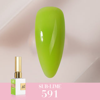 LDS Color Craze Collection - 591 Sub-Lime - Gel Polish 0.5oz
