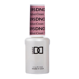 DND Gel Nail Polish Duo - 595 Brown Colors - Velvet Cream