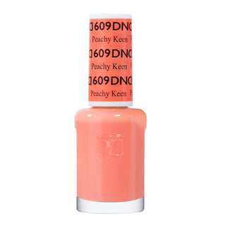 DND Gel Nail Polish Duo - 609 Coral Colors - Peachy Keen