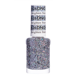 DND Gel Nail Polish Duo - 626 Glitter Colors - Brighten Stars