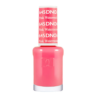 DND Gel Nail Polish Duo - 645 Pink Colors - Pink Watermelon