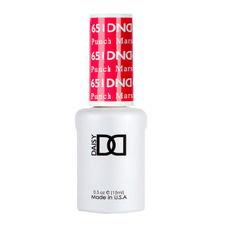 DND Gel Nail Polish Duo - 651 Coral Colors - Punch Marshmallow