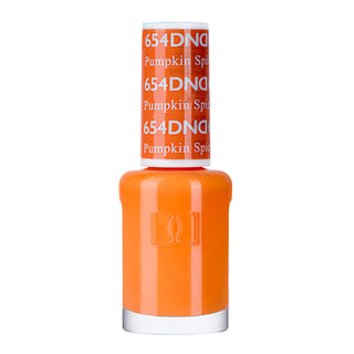 DND Gel Nail Polish Duo - 654 Orange Colors - Pumpkin Spice