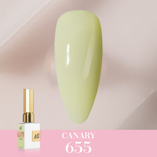 LDS Color Craze Collection - 655 Canary - Gel Polish 0.5oz