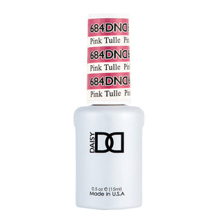 DND Gel Nail Polish Duo - 684 Pink Colors - Pink Tulle