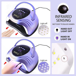 LED/UV Nail Lamps 108W 5X Plus - Purple