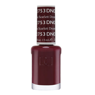 DND Gel Nail Polish Duo - 753 Red Colors - Scarlett Dreams
