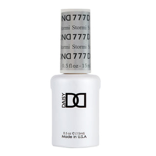DND Gel Nail Polish Duo - 777 Silver Colors - Stormi