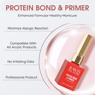 LAVIS Gel Polish Protein Bond & Primer - 0.5 oz