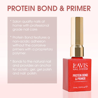 LAVIS Gel Polish Protein Bond & Primer - 0.5 oz